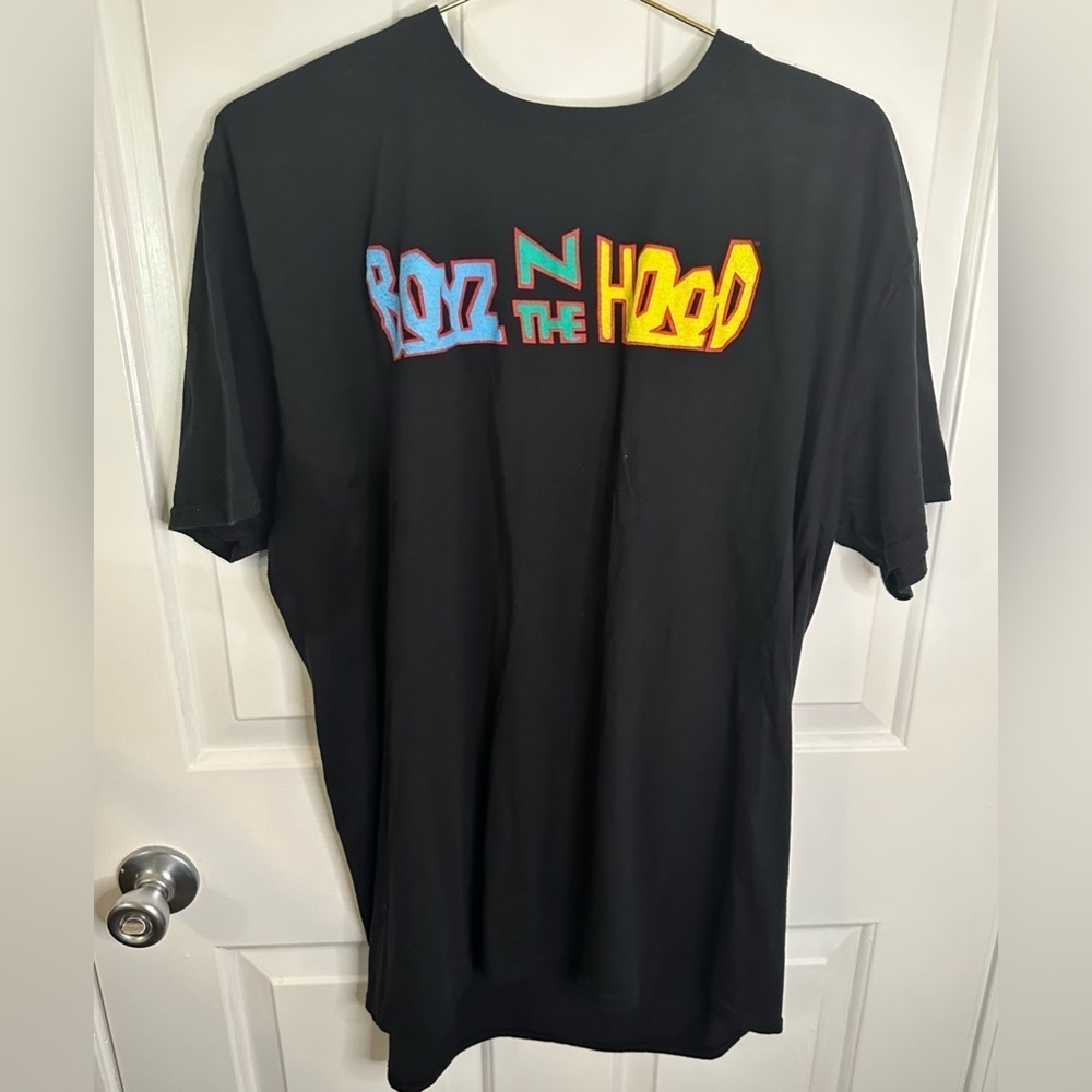 Like-New Boyz In The Hood Movie Tee T-Shirt Men’s XL Front and Back Design